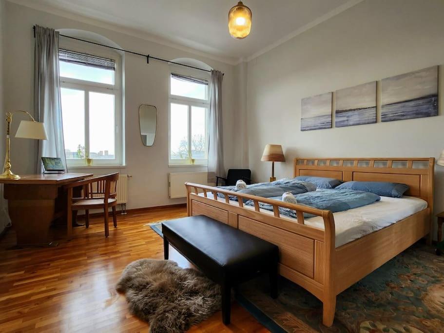 4 Raum Wohnung Mit Balkon Auf 120Sqm In Top Lage Dresden Eksteriør bilde